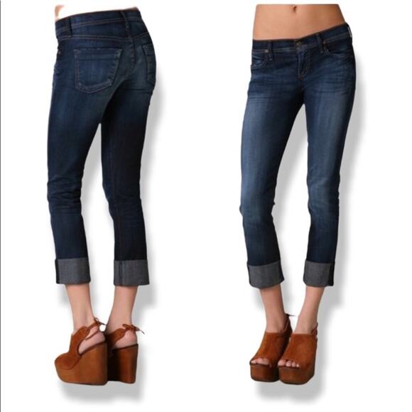 Citizens of Humanity Dani Cropped Straight Leg Jeans 26 - Picture 1 of 9
